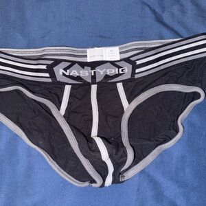 NastyPig Black and Gray Gay Male Underwear